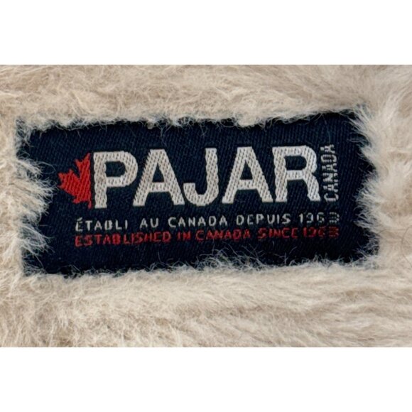 Pajar Fuzzy Slingback Womens Slippers Mara In Cream Size 37 6 6.5 - Picture 5 of 11